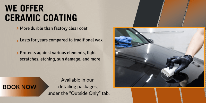 We offer ceramic coating product and service