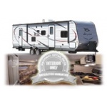 corrogated aluminum travel trailer exterior interior silver 1052290598