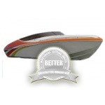 speed boat out silver