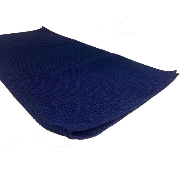 0008226 24-x-24-blue-waffle-towel