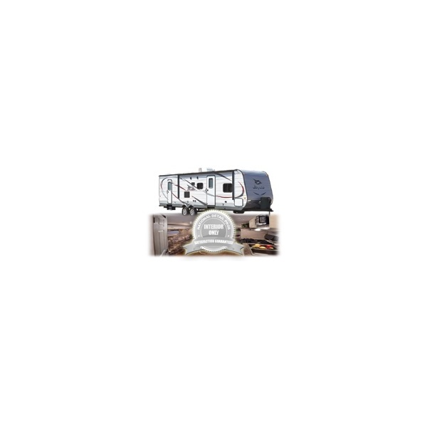 corrogated aluminum travel trailer exterior interior silver 1052290598