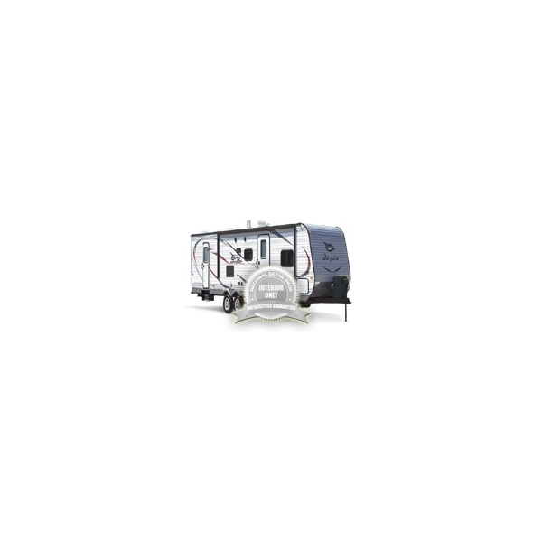 corrogated aluminum travel trailer exterior silver