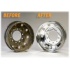 before after metal rim polishing