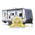 corrogated aluminum travel trailer exterior gold