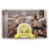 corrogated aluminum travel trailer interior gold