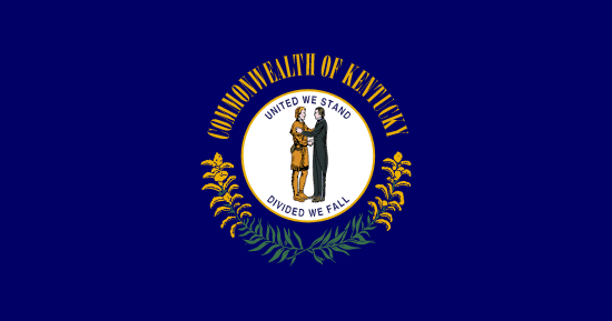 Kentucky's Local State Flag.