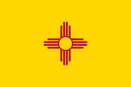 New Mexico's Local State Flag.