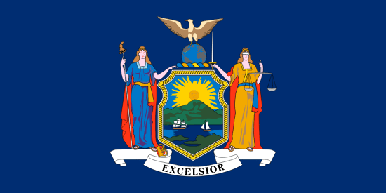 New York's Local State Flag.