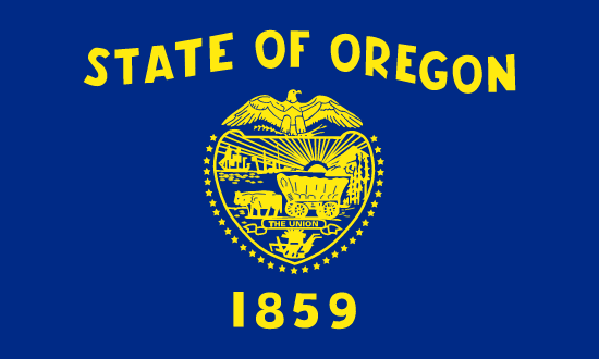 Oregon's Local State Flag.