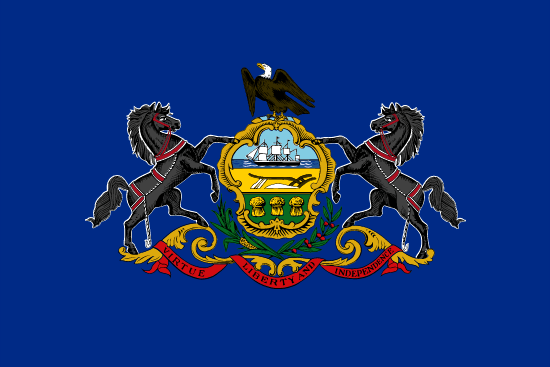 Pennsylvania's Local State Flag.