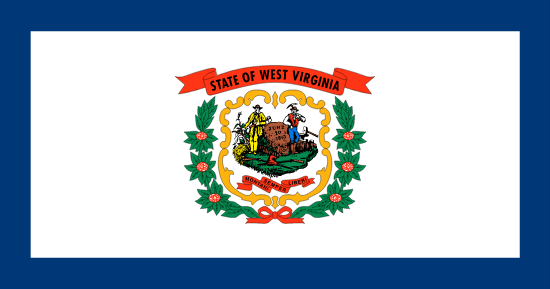 West Virginia's Local State Flag.